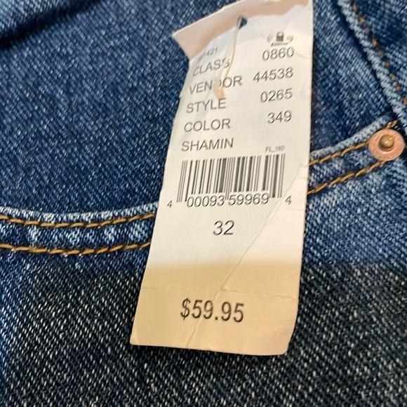 Womens New PacSun Mom Jeans Dark Denim - Picture 3 of 6